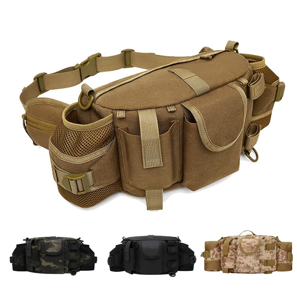 Military Tactical Waist Pack Bag Fanny Pack Sling Bags