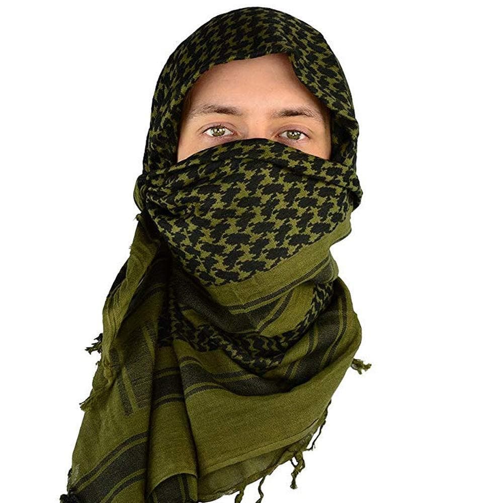 Keffiyeh Foulard de cou Wrap Turban de crâne d’été