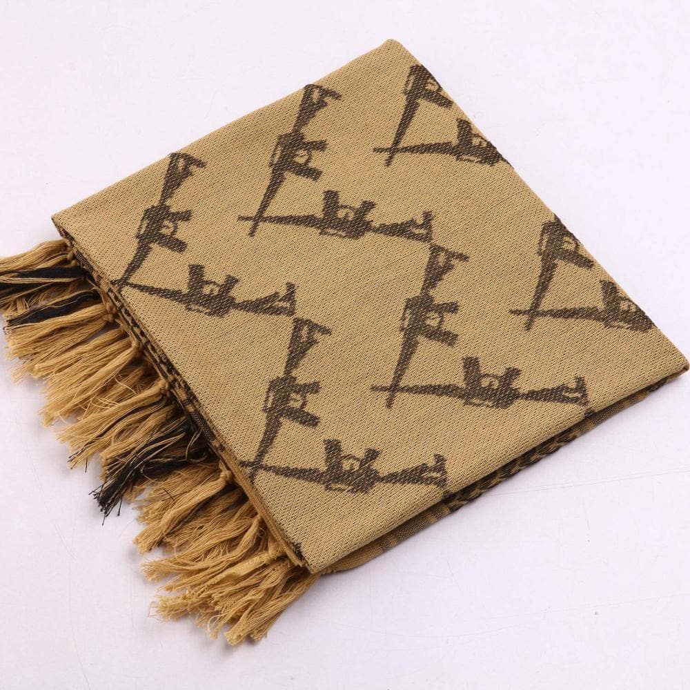 Keffiyeh Foulard de cou Wrap Turban de crâne d’été