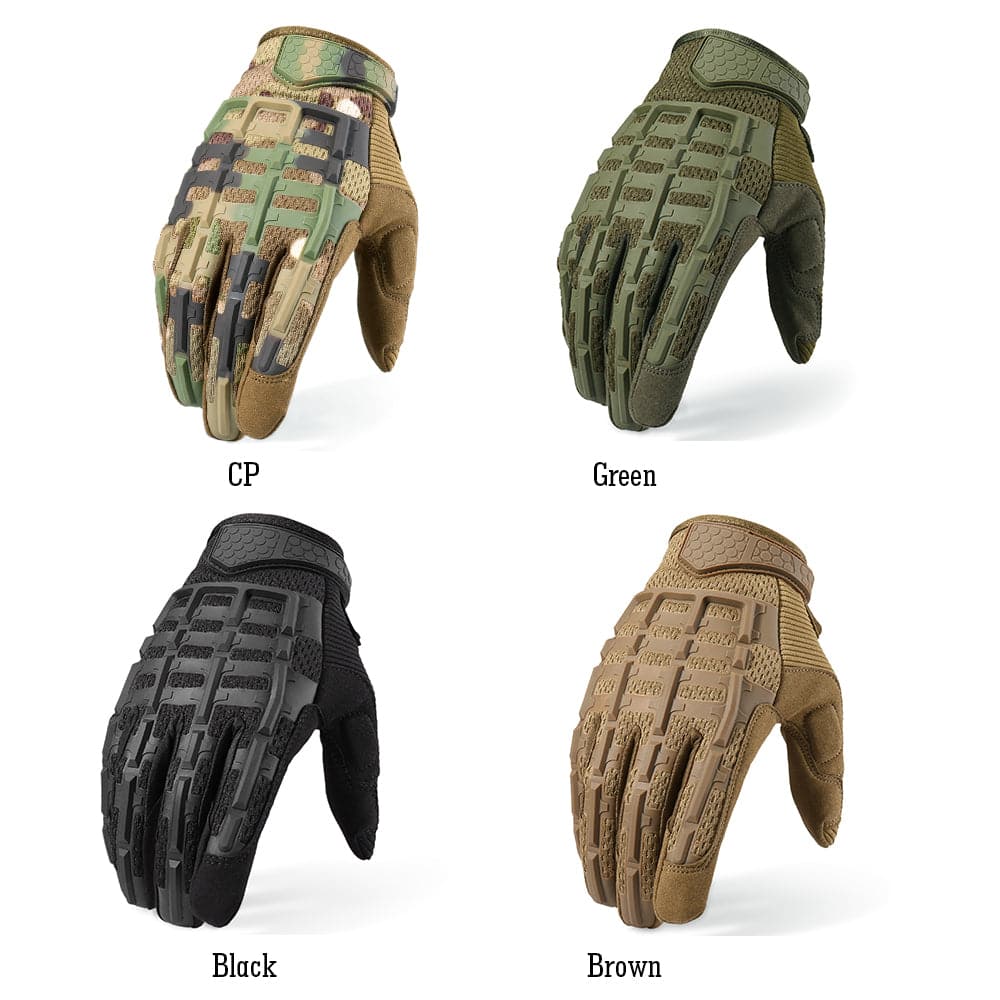 Gant de protection sans doigts pour combat de tir Airsoft Paintball