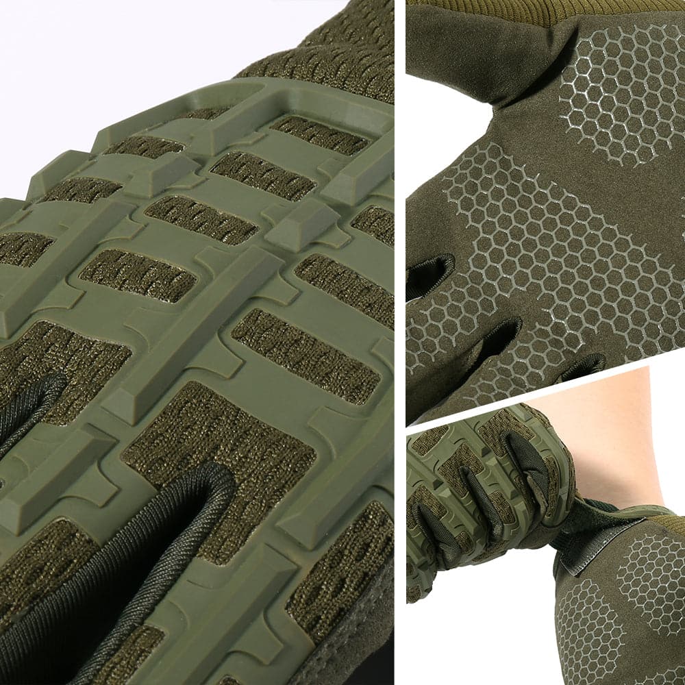 Gant de protection sans doigts pour combat de tir Airsoft Paintball