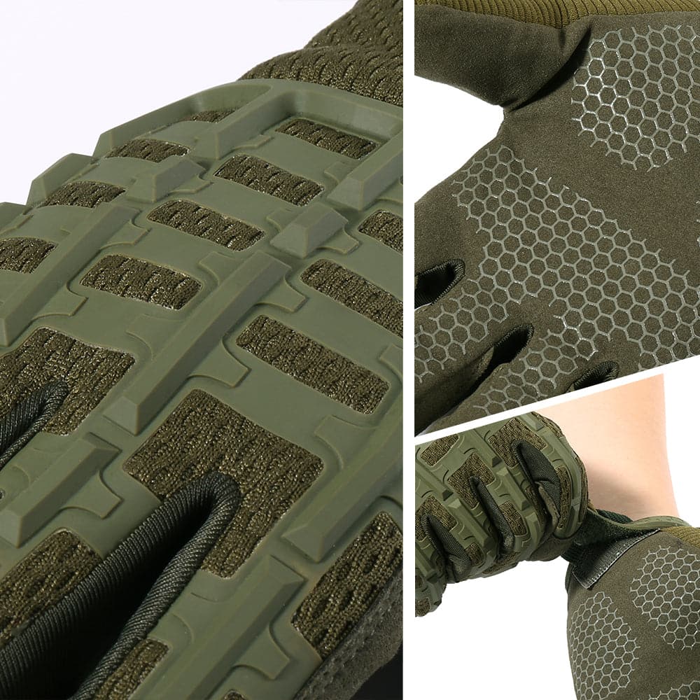 Paintball Airsoft Shooting Combat Protective Fingerless Glove