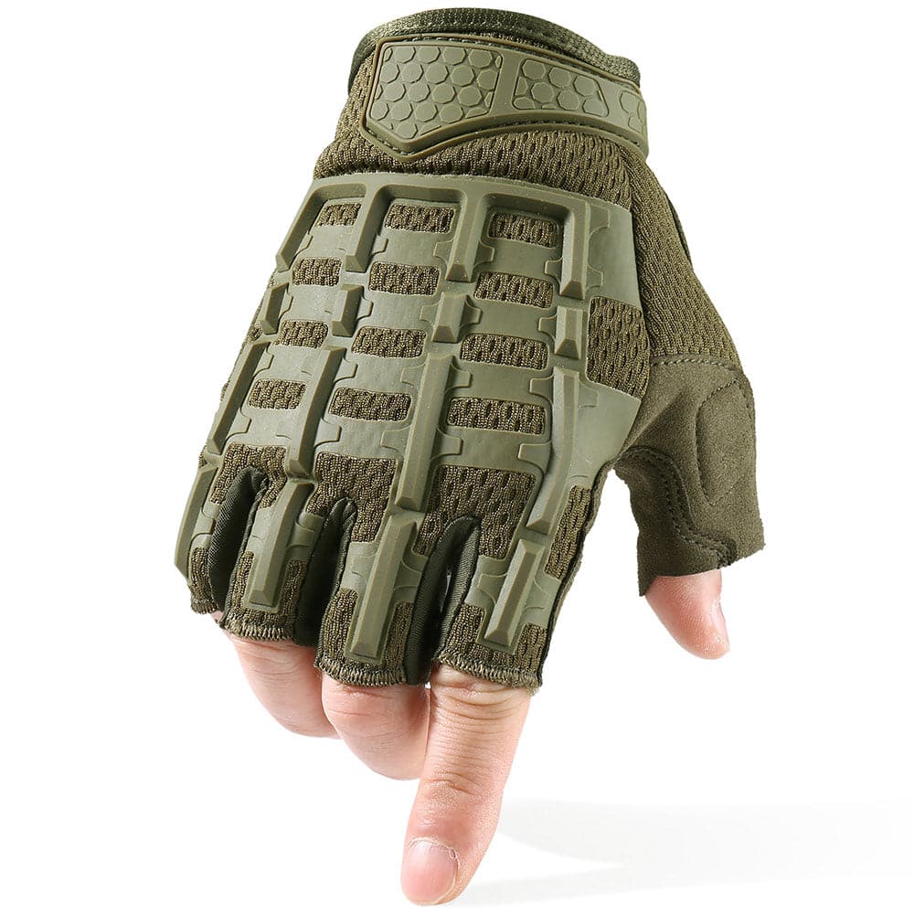 Gant de protection sans doigts pour combat de tir Airsoft Paintball