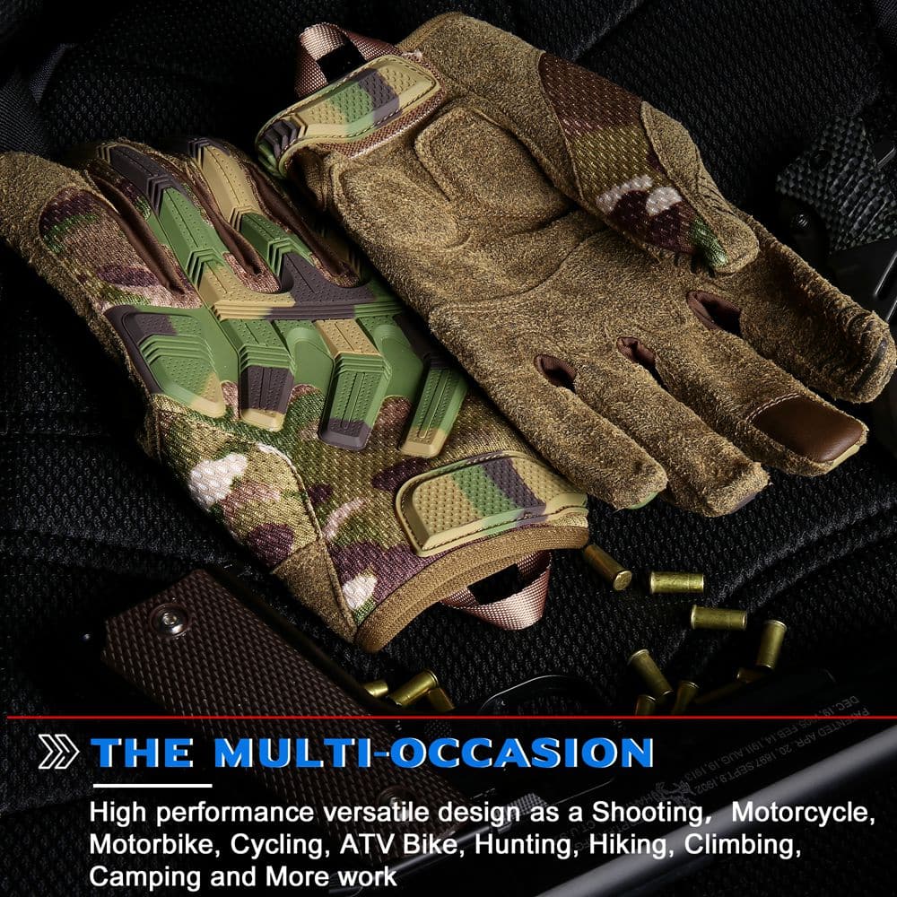 Military Paintball Airsoft Combat Shooting Anti-skid Glove