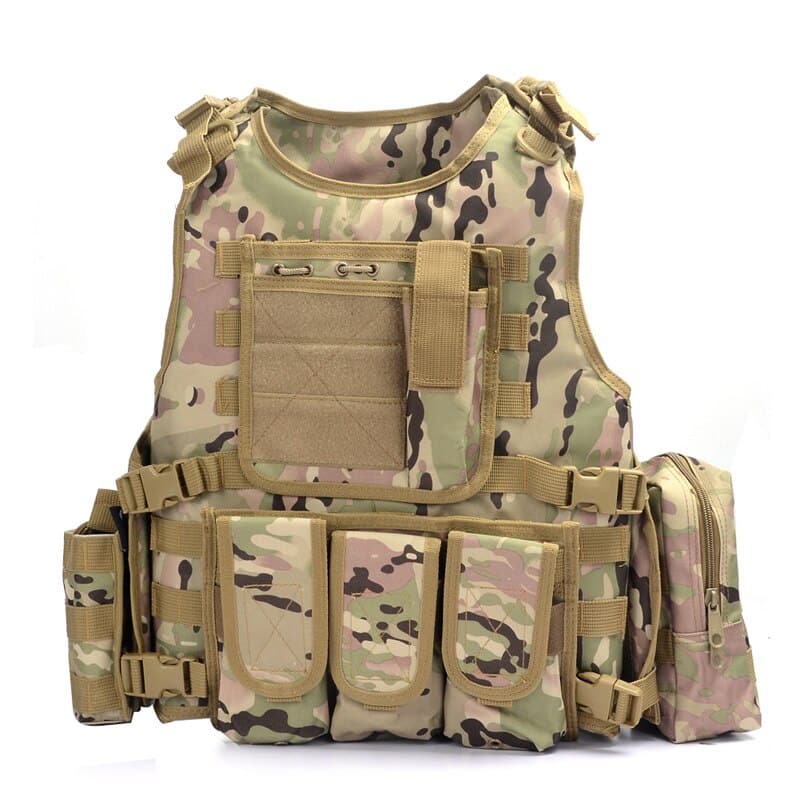 Camouflage Body Armor Army Molle police pare-balles