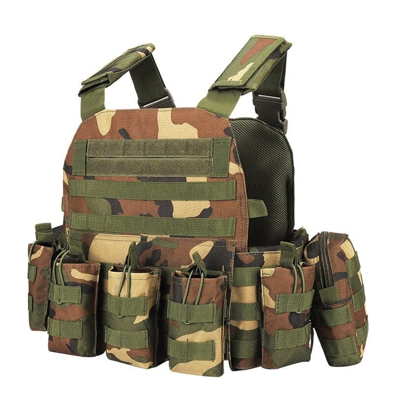 Military plate carrier hunting bullet proof body armor tactical vest