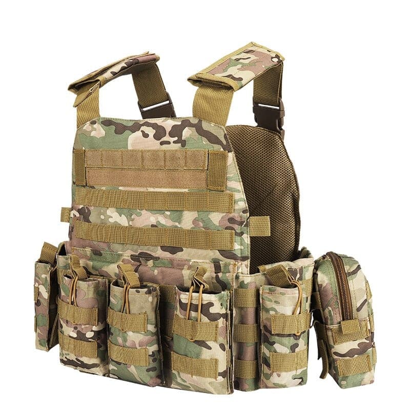 Gilet tactique de gilet pare-balles de chasse de transporteur de plaque militaire