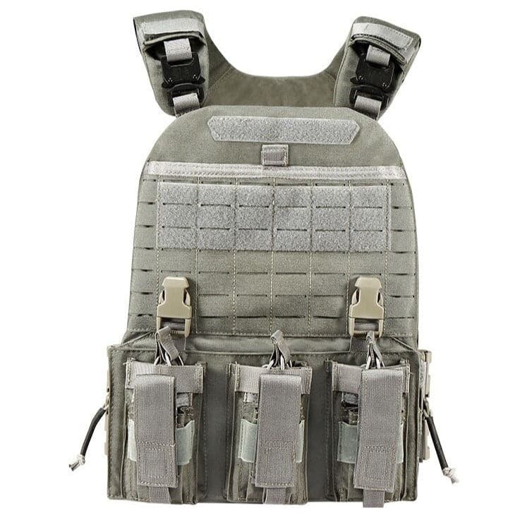 gilet de transport de plaques tactiques militaires avec pochettes pour ceinture de smoking
