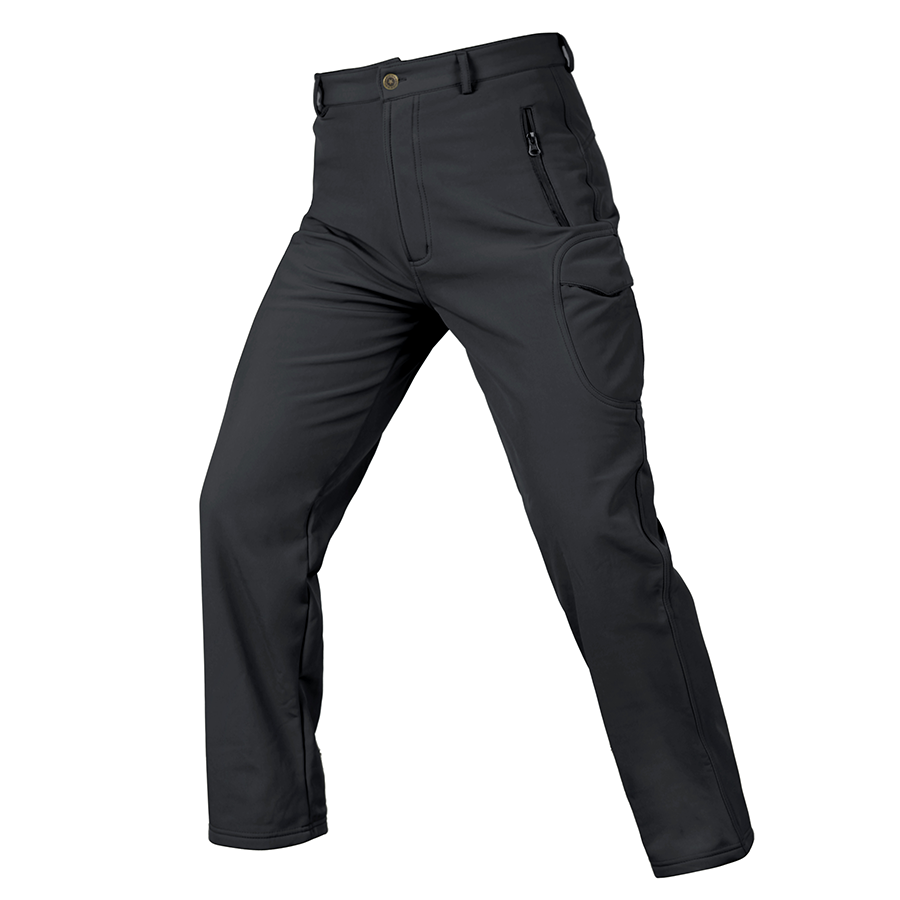Winter Fleece Lined Softshell Tactical Pants for Ski Snowboard Outdoor