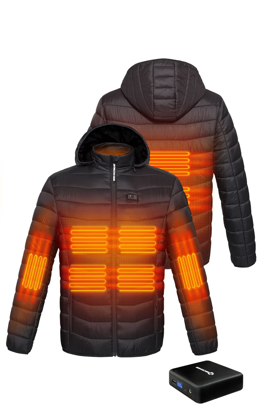 ANTARCTICA GEAR Heated Jacket Lightweight Heating Jackets For Men & Women