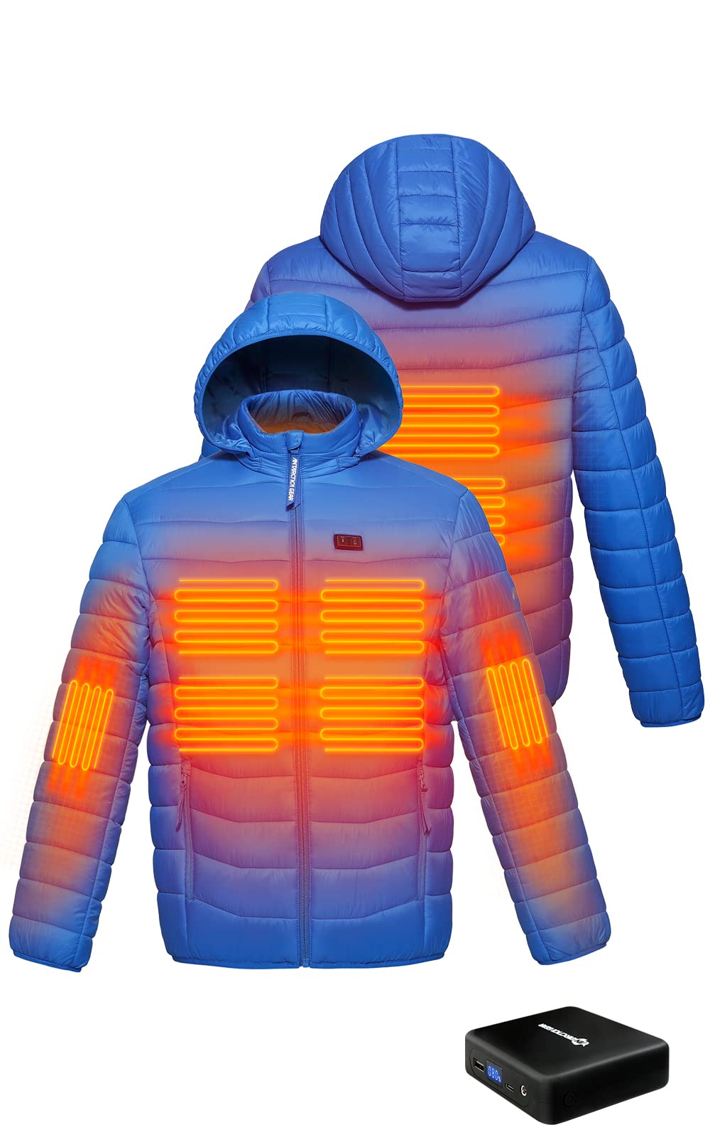 ANTARCTICA GEAR Heated Jacket Lightweight Heating Jackets For Men & Wo
