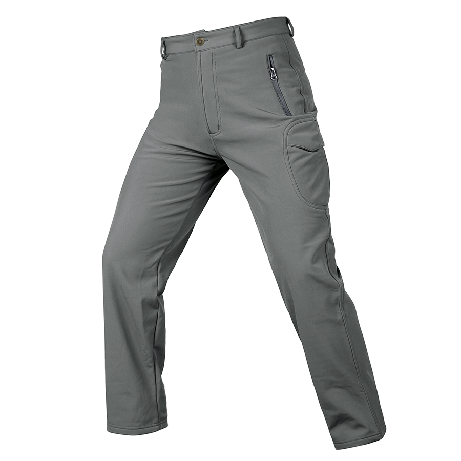 Winter Fleece Lined Softshell Tactical Pants for Ski Snowboard Outdoor