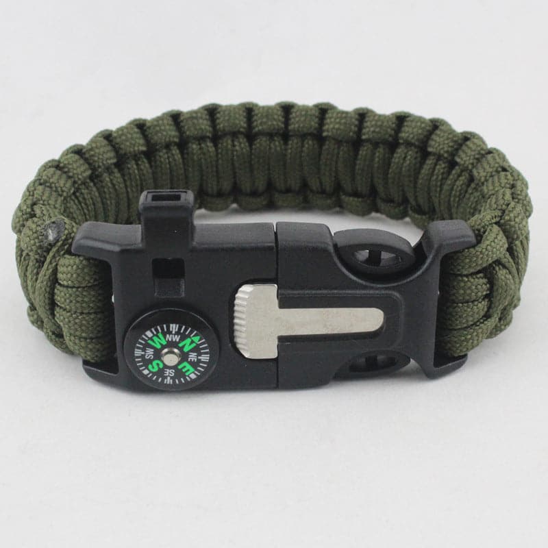 5 In 1 Tactical Movement Paracord Survival Bracelet