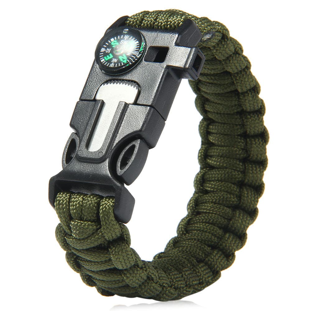 5 In 1 Tactical Movement Paracord Survival Bracelet